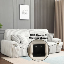 Load image into Gallery viewer, Jaya - Power Motion Sofa With Sleeper &amp; USB Port - Mondo Gray
