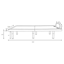 Load image into Gallery viewer, Threepio - Adjustable Bed Base With Ergonomic Support And Wireless Remote Control
