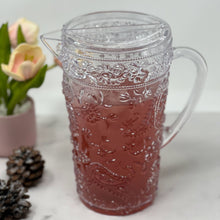 Load image into Gallery viewer, Paisley Unbreakable Plastic Water Pitcher With Lid And Spout
