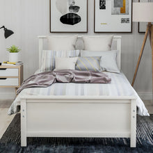 Load image into Gallery viewer, Platform Bed With Headboard, Footboard And Wood Slat Support
