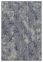 Load image into Gallery viewer, Sunshine - 5'3" X 7'3" Indoor &amp; Outdoor Polypropylene Area Rug - Blue
