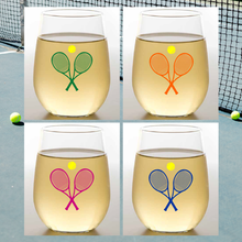 Load image into Gallery viewer, Wine-Oh! - TENNIS Shatterproof Wine Glasses

