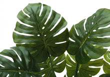 Load image into Gallery viewer, 45" Tall, Artificial Plant, Monstera Tree, Indoor, Faux, Fake, Floor, Greenery, Potted, Real Touch, Decorative - Green / Black
