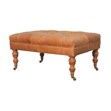 Load image into Gallery viewer, Buffalo - Ottoman With Castor Legs
