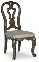 Load image into Gallery viewer, Maylee - Dining Upholstered Side Chair (Set of 2) - Dark Brown
