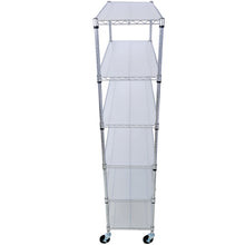 Load image into Gallery viewer, 6 Tier 6000Lbs Capacity Nsf Metal Shelf Wire Shelving Unit, Heavy Duty Adjustable Storage Rack With Wheels &amp; Shelf Liners For Commercial Grade Utility Steel Storage Rack
