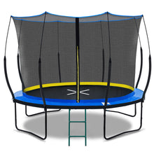 Load image into Gallery viewer, 10 Ft Trampoline Inner Safety Net Elastic Ropes Version - Blue

