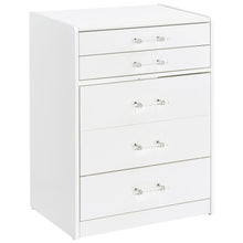Load image into Gallery viewer, Ayuba - 3 Drawer Makeup Vanity Table With Mirror And Stool
