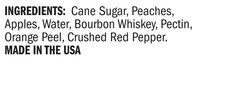 Hot Pepper Peach Bourbon Sauce