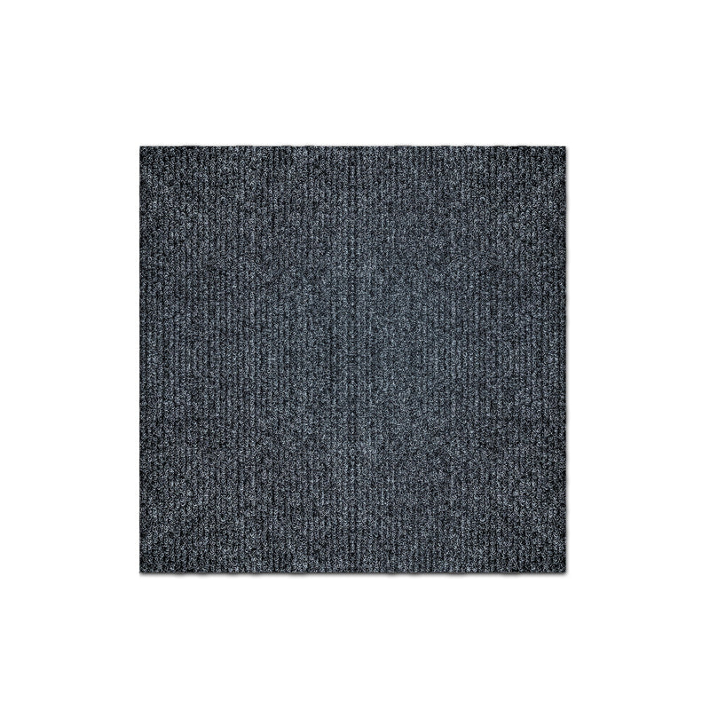 Diy Module Interlocking Decking Carpet Tiles For Patio, Porch, Poolside, Balcony, Backyard Polypropylene - Gray