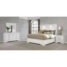 Load image into Gallery viewer, Bedroom Set With LED Lighting And Carved Moldings
