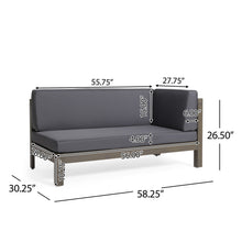 Load image into Gallery viewer, Brava - X Back Corner Bench
