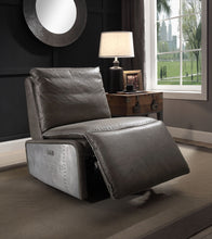 Load image into Gallery viewer, Metier - Power Motion Recliner - Gray / Aluminum
