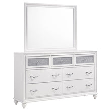Load image into Gallery viewer, Randall - 7 Drawer Dresser With Mirror - White
