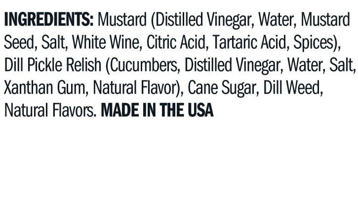 Dill Pickle Mustard