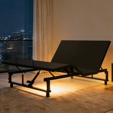 Load image into Gallery viewer, Adjustable Bed Base Frame With Wireless Remote, 4 USB Ports, Under Bed Nightlights, Zero Gravity
