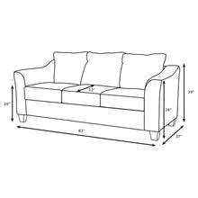Load image into Gallery viewer, Ralston - Sofa With Accent Pillows - Gray
