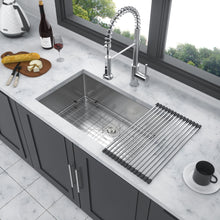 Load image into Gallery viewer, Modern Undermount Stainless Steel Kitchen Sink 16 Gauge, Deep Single Bowl
