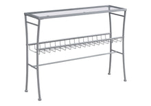 Load image into Gallery viewer, Accent Console Table For Entryway, Contemporary &amp; Modern - Silver
