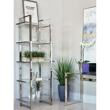 Load image into Gallery viewer, Colfax - 5 Shelf Bookshelf - Clear
