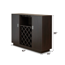 Load image into Gallery viewer, Hazen - Wine Cabinet - Espresso
