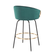 Load image into Gallery viewer, Claire - Contemporary / Glam Counter Stool (Set of 2)
