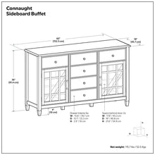 Load image into Gallery viewer, Connaught - Sideboard Buffet
