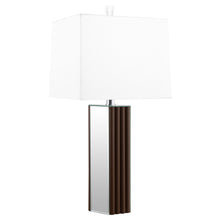 Load image into Gallery viewer, Echolls - Lamp With Scalloped Accents And Mirror Detail
