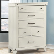 Load image into Gallery viewer, 6 Drawer Chest - White
