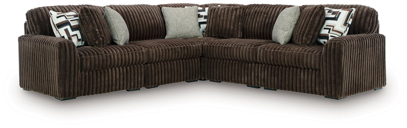 Midnight-Madness - 5 Piece Sectional