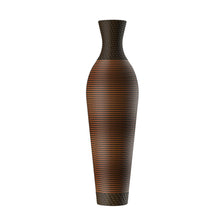 Load image into Gallery viewer, Tall Standing Designer Floor Vases With Elegant 2 Tone Finishes Ideal For Decorating Living Rooms, Bedrooms, Entryways Perfect For Decorating Your Home - Black / Gray

