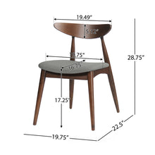 Load image into Gallery viewer, Retro Dining Chairs With Ergonomic Back (Set of 2)
