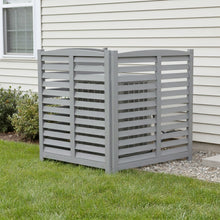 Load image into Gallery viewer, 3 Panel Outdoor Wooden Air Conditioner Fence
