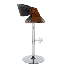 Load image into Gallery viewer, Symphony - Mid Century Modern Adjustable Barstool &amp; Swivel With Rounded T Footrest (Set of 2)

