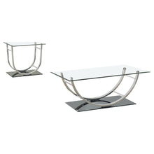 Load image into Gallery viewer, Garrett - 2 Piece Coffee Table Set - Chrome
