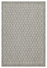 Load image into Gallery viewer, Sunshine - 5'3" X 7'3" Indoor, Outdoor Polypropylene Area Rug - Silver
