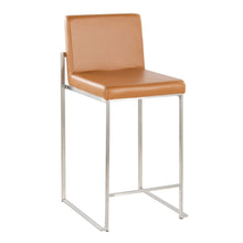 Load image into Gallery viewer, Fuji - Contemporary High Back Barstool (Set of 2)
