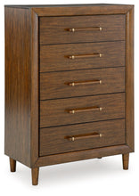 Load image into Gallery viewer, Lyncott - Five Drawer Chest - Brown
