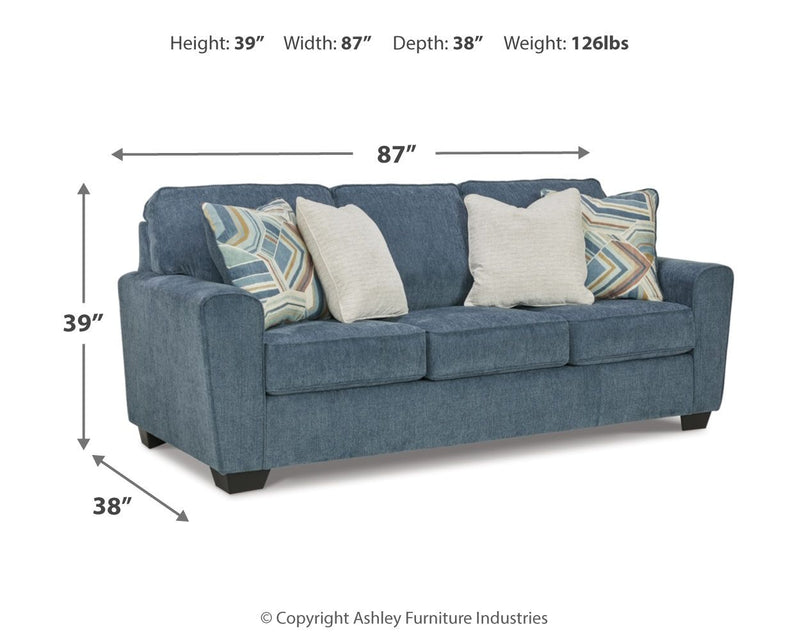 Cashton - Sofa - Blue