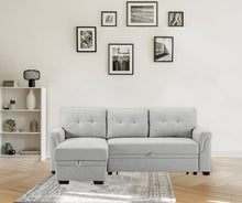 Load image into Gallery viewer, Sierra - Reversible Sleeper Sectional Sofa With Storage Chaise
