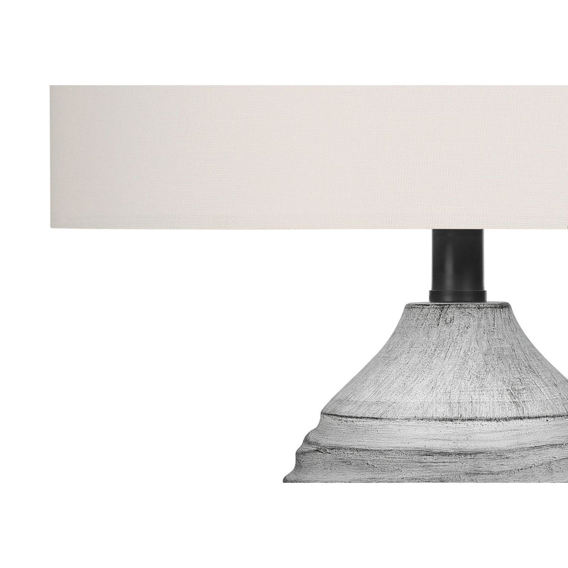 Lighting, Table Lamp Modern - Gray