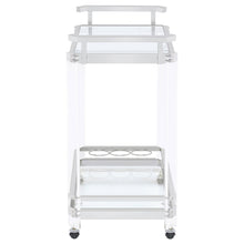 Load image into Gallery viewer, Kempton - 2 Tier Bar Cart - Chrome
