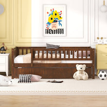 Load image into Gallery viewer, Multi Functional Wooden Daybed

