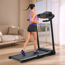 Load image into Gallery viewer, Foldable Treadmill 2.5Hp Electric Running Machine For Home - Black
