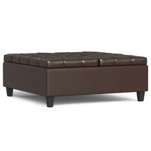 Load image into Gallery viewer, Harrison - Upholstered Coffee Table Storage Ottoman
