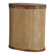 Load image into Gallery viewer, Larissa - Lid Up, Storage Stool - Oak
