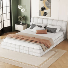 Load image into Gallery viewer, Upholstered Platform Bed With Headboard
