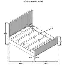 Load image into Gallery viewer, Ennis - Eastern King Bed - Black
