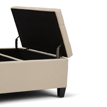 Load image into Gallery viewer, Harrison - Upholstered Coffee Table Storage Ottoman
