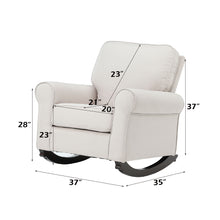Load image into Gallery viewer, Elvin - Rocking Chair - Beige

